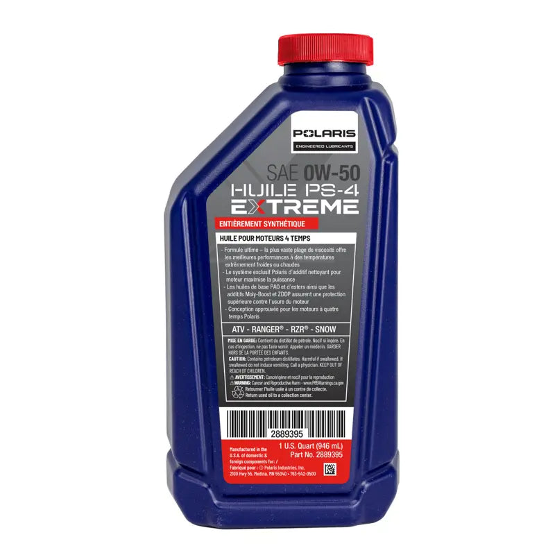 PS-4 Full Synthetic Engine Oil, 4-Stroke Engines - 0